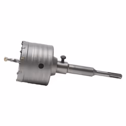 Scie trépan SDS+ - Werkapro - Modèle 80 mm - Longueur 160 mm - Carbure de tungstène - Durable
