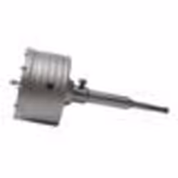 Scie trépan SDS+ - WERKA PRO - Modèle 100 mm - Longueur 160 mm - Carbure de tungstène - Filetage M18