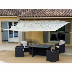 Description générale Cette toile d'ombrage ajourée est conçue pour offrir une protection efficace contre le soleil tout en pe ...