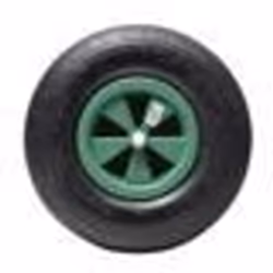 Roue gonflable verte WERKA PRO  325x85  Alésage 16mm