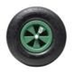 Roue gonflable verte WERKA PRO  325x85  Alésage 16mm