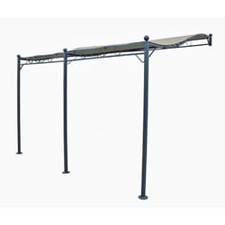 Pergola murale en acier époxy 3 x 4 m Werka Pro