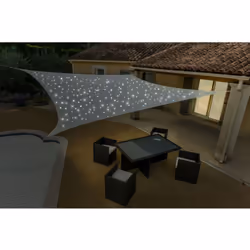 Informations produit : Produit: Voile d'ombrage solaire Univers: jardin Utilisation: ombre terrasse et jardin Matière: Polyét ...