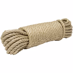 Description générale Cette corde beige est fabriquée en polypropylène, offrant une solution durable et résistante pour divers ...