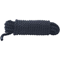 Werka Pro - Corde polyester noire 20 mètres ø 18 mm (résistance ± 4900 kg)