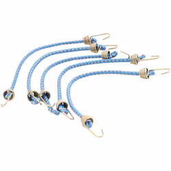 Informations produit : Tendeur Coloris: bleu Matériau: caoutchouc et fil de polypropylène Dimensions: ø 4 mm x 20cm Condition ...