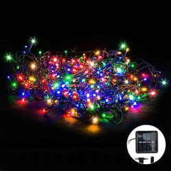 Guirlande solaire - WERKA PRO - 32M - 300LED - Multicolore - 8 fonctions déclairage - IP 44
