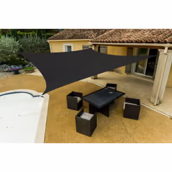 Informations produit : Produit: voile d'ombrage carrée Univers: Habitat Utilisation: occultant jardin et terrasse Matière: po ...