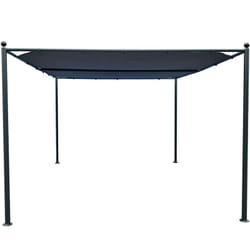 Pergola avec toile d'ombrage 3 x 4m 180g/m2 Werka Pro