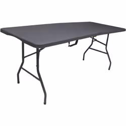 Description générale La table pliante rectangulaire grise est un accessoire pratique et polyvalent, idéale pour servir de tab ...