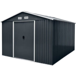 Werka Pro - Abri jardin métal 11,8m2 3,67 x 3,22 x h2,17m