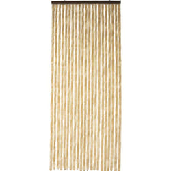 Rideau chenille beige uni Werka Pro 120 x 220 cm