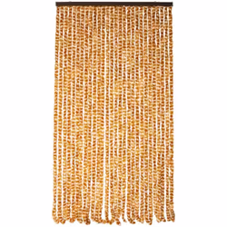 Description détaillée du rideau chenille marron et blanc WERKA PRO Produit: rideau chenille Univers: maison, confort, rideaux ...