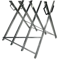 Werka Pro - Chevalet à bûches 4 supports acier