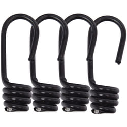 Crochets acier plastifié lot de 4pcs pour tendeur 10 à 12 mm