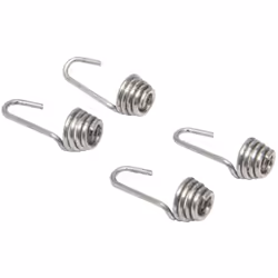 Description détaillée des crochets en inox blanc WERKA PRO: Lot de 4 crochets: Parfait pour disposer de plusieurs crochets se ...