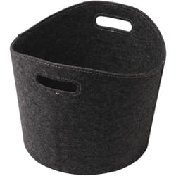 Panier à bûches rond en feutre Werka Pro Feutre gris Feutre gris