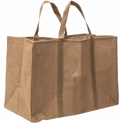 Description détaillée du sac porte bûches en jute naturel WERKA PRO Univers de la maison Produit: Sac porte bûches Marque: WE ...