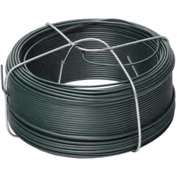 Fil de Fer plastifié vert avec support Werka Pro: L'indispensable pour vos projets de jardinage et de réparation Matériaux et ...