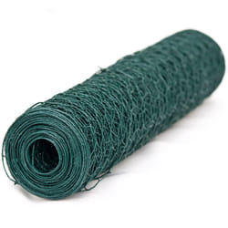 Grillage plastifié mailles hexagonales de 13mm Werka Pro 0,5 x 2,5m