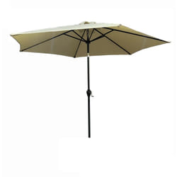 Parasol Droit Ø2,7 m crème Werka Pro