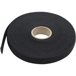 Ruban élastique boutonnier noir 19 mm x 10 m WERKA PRO