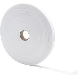 Ruban Sergé en v Blanc 100% Coton Biologique Werka Pro 20 mm