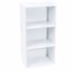 Meuble blanc de rangement WERKA PRO 3 niches (80 x 40 x 29 cm)