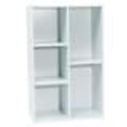 Meuble bas blanc 5 niches WERKA PRO