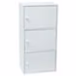 Meuble blanc à portes WERKA PRO 3 portes (80 x 40 x 29 cm)