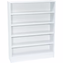 Meuble rayonnage blanc 5 étagères Werka Pro