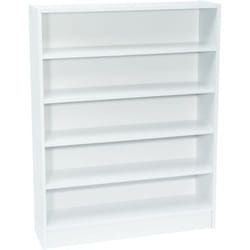 Meuble rayonnage blanc 5 étagères Werka Pro