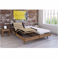 WEBED Ensemble relaxation TALCA 2x80x200cm - 2 matelas spécifiques 14cm - Mousse PU 24kg/m3 - Ferme - Coutil 100% polyester - ...