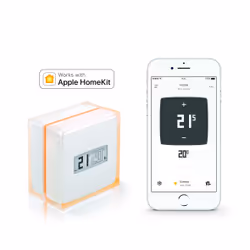 Netatmo thermostat RF Translucide, Blanc