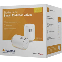 Tête thermostatique sans fil - NETATMO - NVP01-DE - Contrôle smartphone - Programmable - Réglage pièce par pièce