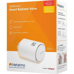 Tête thermostatique sans fil - NETATMO - Blanc - Objet connecté - 230 g - Contrôle à distance