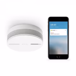 Netatmo NSA-FR détecteur de fumée intelligent Détecteur à réflexion photoélectrique Interconnectable Raccordements sans fil