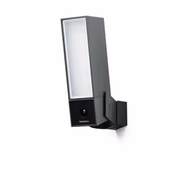 Netatmo NOC-S-EC, Extérieure, Sans fil, Mur, Noir, Aluminium, Verre, Plastique, 100°