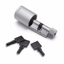 Netatmo NDL-EC, Verrou de porte intelligent, Clé, Sans clé, Noir, Gris, Android, iOS, AAA, 4 pièce(s)