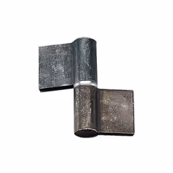 Acier bleui. Usinée à partir de profil laminé, étiré, bleui au four.