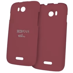 Wiko 91133, Housse, Wiko, CINK Peax 2, Rouge