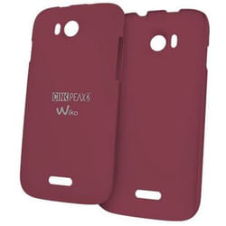 Wiko 91133 coque de protection pour téléphones portables Housse Rouge