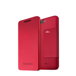 Wiko 92251 coque de protection pour téléphones portables Folio porte carte Corail