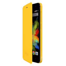 Wiko 92361, Folio porte carte, Wiko, Bloom, Jaune