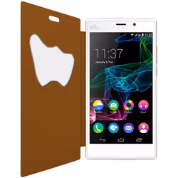 Wiko 106285 coque de protection pour téléphones portables Folio Blanc