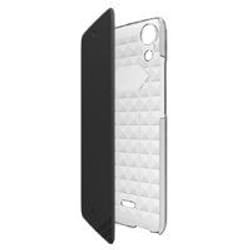 Wiko 95311 coque de protection pour téléphones portables Folio Noir, Transparent