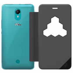 Wiko WiCUBE coque de protection pour téléphones portables Folio Gris