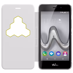 Wiko WiCUBE coque de protection pour téléphones portables Folio Blanc