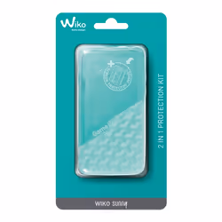 Wiko WI-COVSUNNY-BLK, Housse, Wiko, SUNNY, 10,2 cm (4"), Transparent