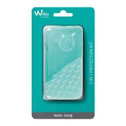 Wiko WI-COVSUNNY-BLK 4" Housse Transparent